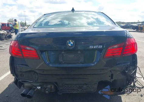 2013 BMW 528I z USA, uszkodzony, nr VIN WBAXG5C51DDY37656